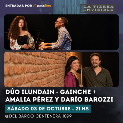 Amalia Pérez y Darío Barozzi